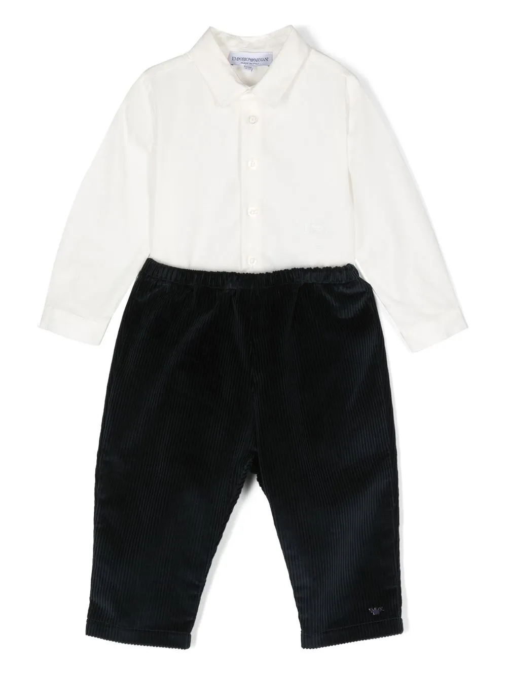 Комбинезон для новорожденного Emporio Armani Kids, синий
Комбинезон для новорожденного Emporio Armani Kids, синий