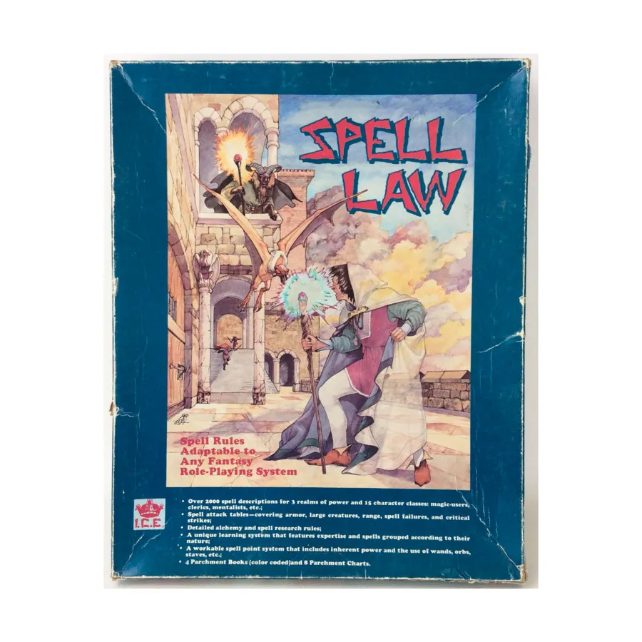 Бокс-сет Spell Law (1st Edition, 2nd Printing), Rolemaster (1st Edition)
Бокс-сет Spell Law (1st Edition, 2nd Printing), Rolemaster (1st Edition)