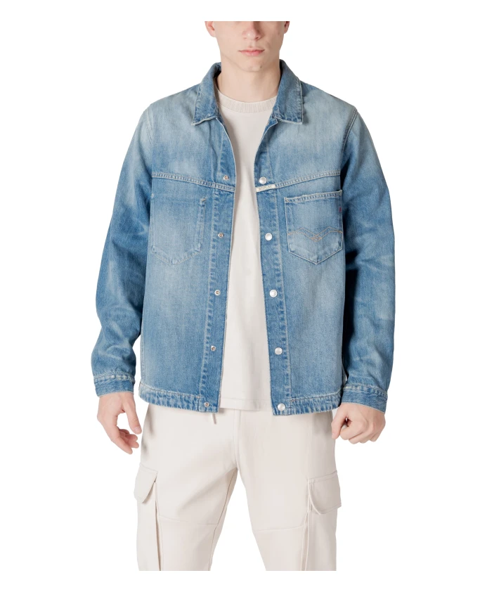 9Zero1 темная джинсовая куртка Replay, синий
9Zero1 темная джинсовая куртка Replay, синий