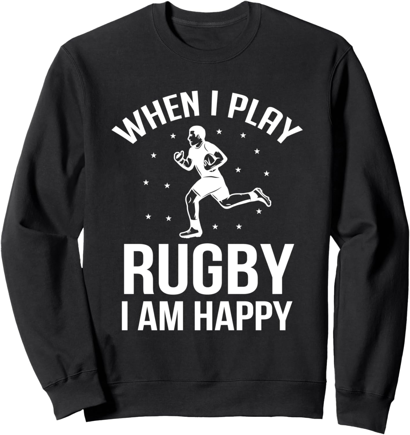 Когда я играю в регби, я счастлив - Толстовка с надписью Регбийный матч Funny Rugby Quotes, черный
Когда я играю в регби, я счастлив - Толстовка с надписью Регбийный матч Funny Rugby Quotes, черный
