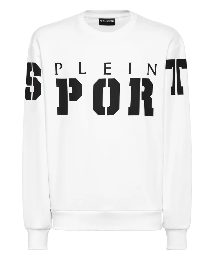 Свитшот с круглым вырезом Plein Sport, белый
Свитшот с круглым вырезом Plein Sport, белый