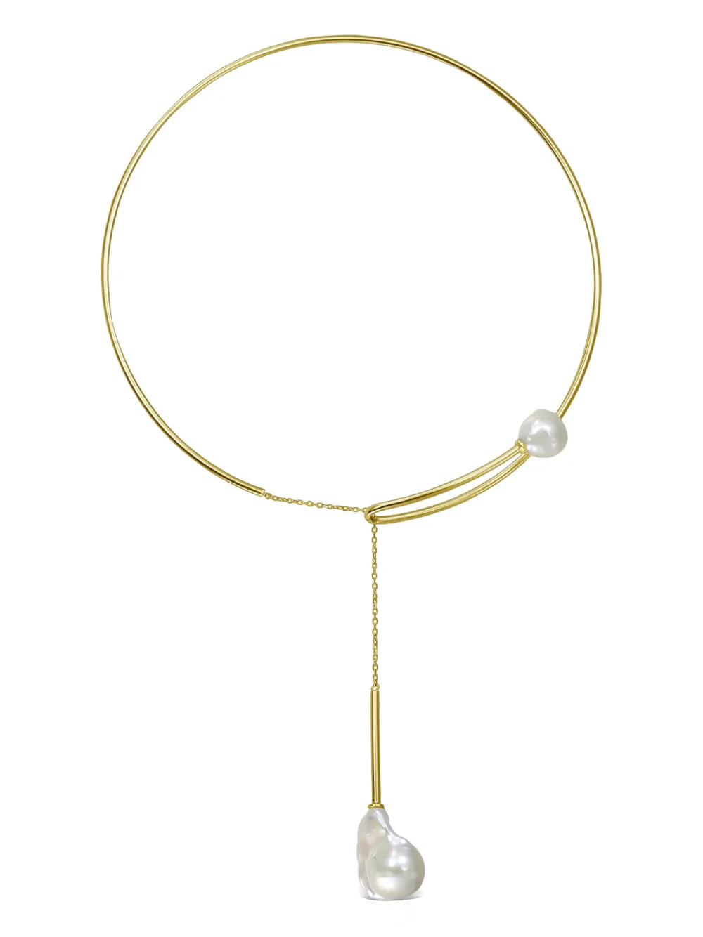 Чокер с жемчужной подвеской Obsidian, золотистый
Чокер с жемчужной подвеской Obsidian, золотистый