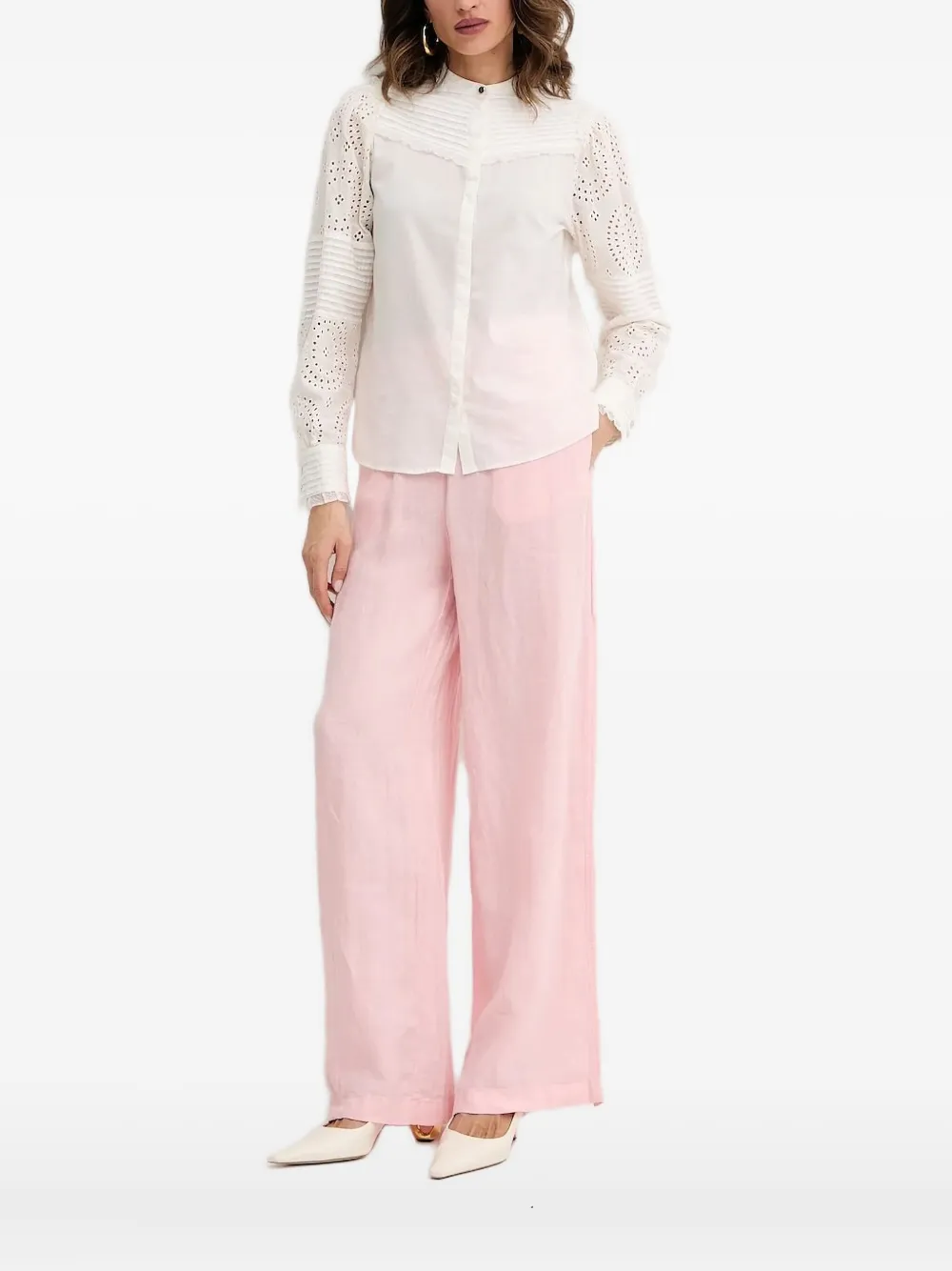 Блузка с люверсами BOSS, белый
Блузка с люверсами BOSS, белый