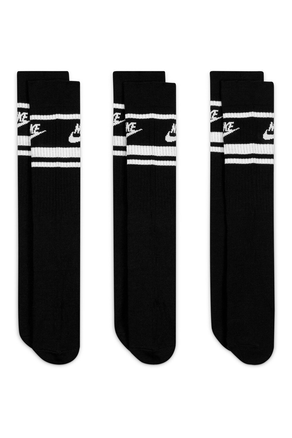 Белые носки с круглым вырезом Sportswear Everyday Essential Nike, черный
Белые носки с круглым вырезом Sportswear Everyday Essential Nike, черный