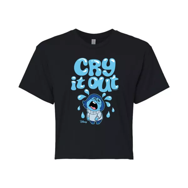 Укороченная футболка S Inside Out 2 Sadness Juniors' Cry It Out Disney / Pixar, черный
Укороченная футболка S Inside Out 2 Sadness Juniors' Cry It Out Disney / Pixar, черный