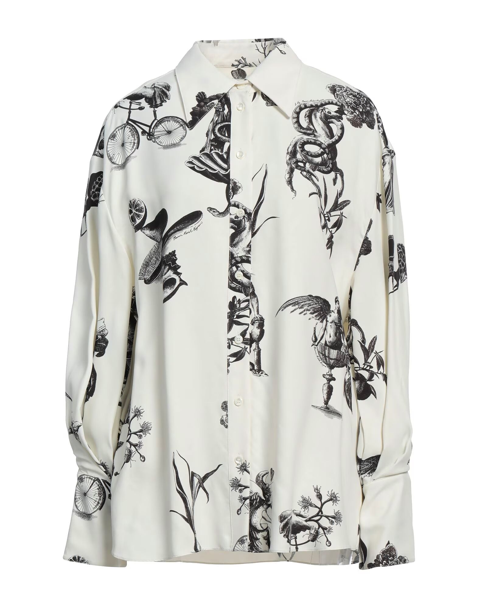 Рубашка Maison Rabih Kayrouz, айвори
Рубашка Maison Rabih Kayrouz, айвори