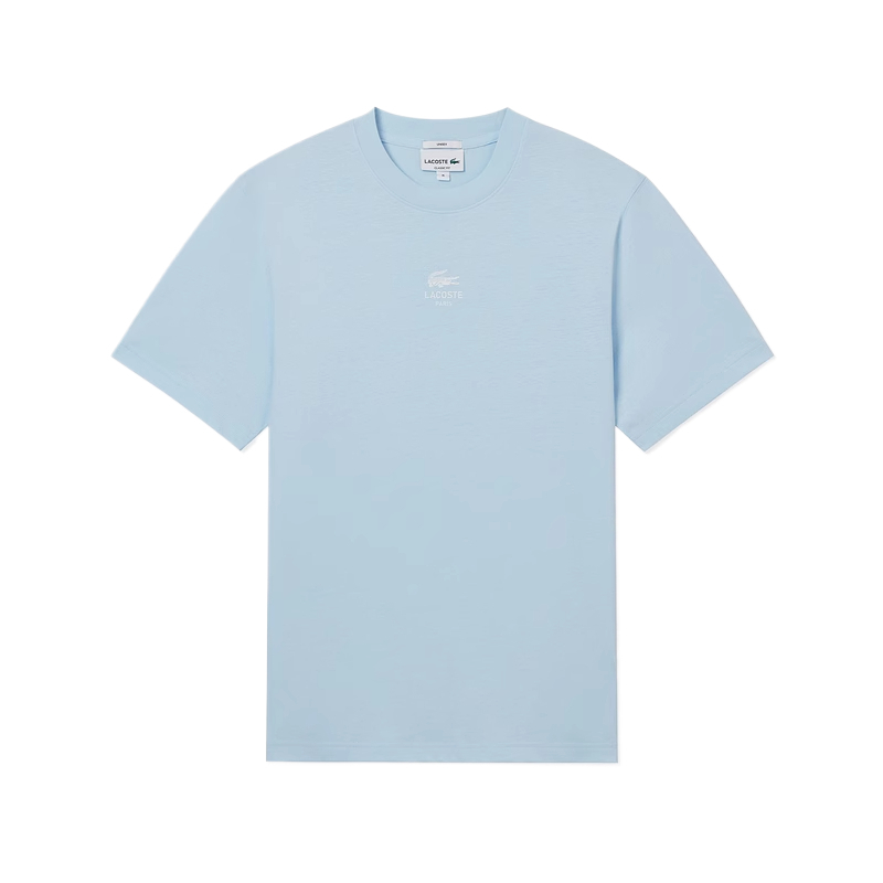 Футболка с принтом signature LACOSTE, голубой
Футболка с принтом signature LACOSTE, голубой