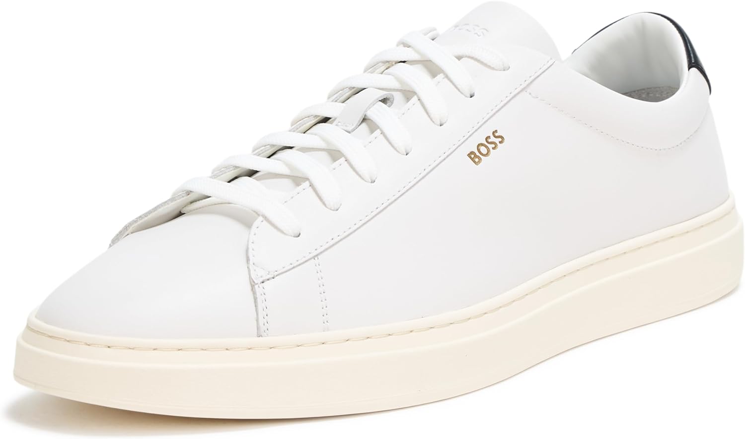 BOSS Мужские кроссовки Kieran из гладкой кожи, White Salt
BOSS Мужские кроссовки Kieran из гладкой кожи, White Salt