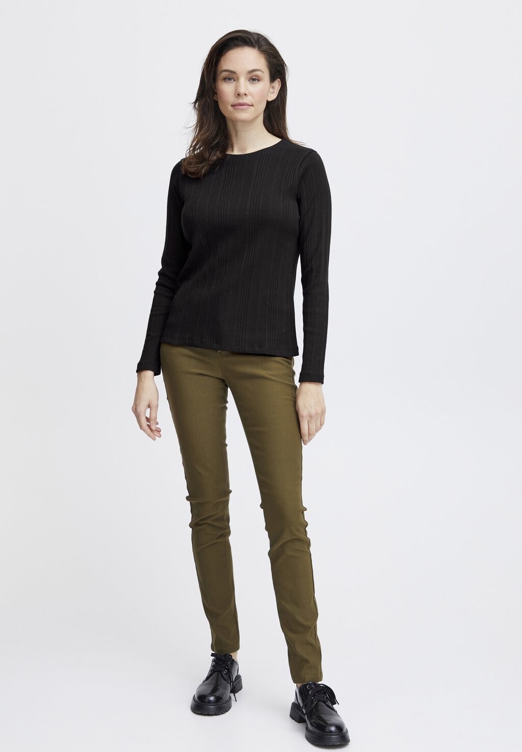 Топ с длинными рукавами Fransa, черный
Топ с длинными рукавами Fransa, черный