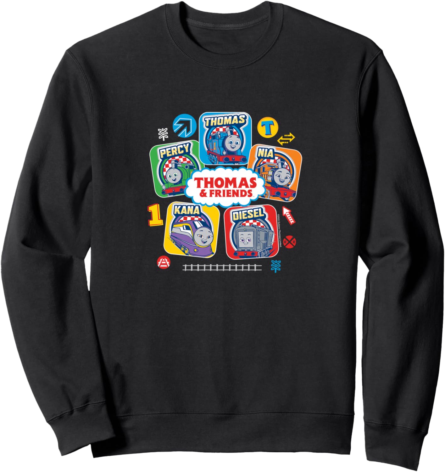 Толстовка с изображением паровозика Томаса Thomas & Friends, черный
Толстовка с изображением паровозика Томаса Thomas & Friends, черный