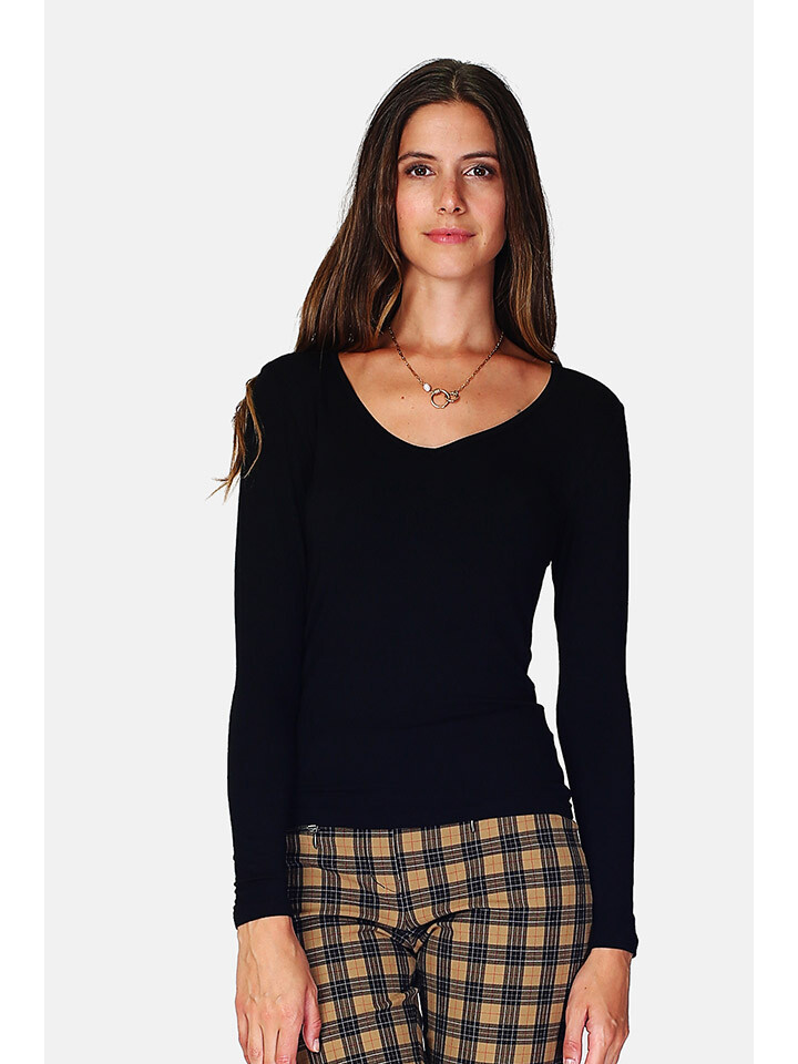 Лонгслив ASSUILI, черный
Лонгслив ASSUILI, черный