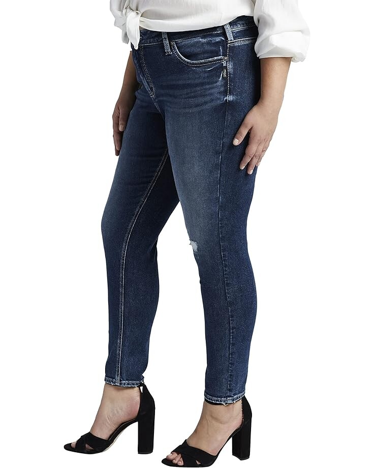 Джинсы Silver Jeans Co. Plus Size Elyse Skinny W03116EPX372, индиго
Джинсы Silver Jeans Co. Plus Size Elyse Skinny W03116EPX372, индиго