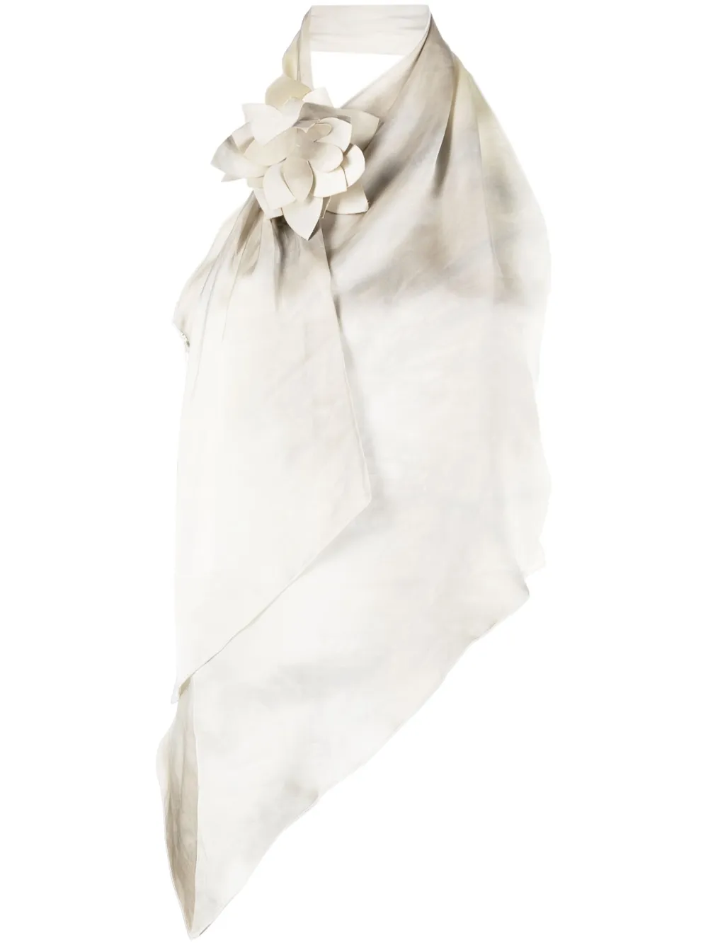 Топ асимметричного кроя с цветочной аппликацией COPERNI, серый
Топ асимметричного кроя с цветочной аппликацией COPERNI, серый