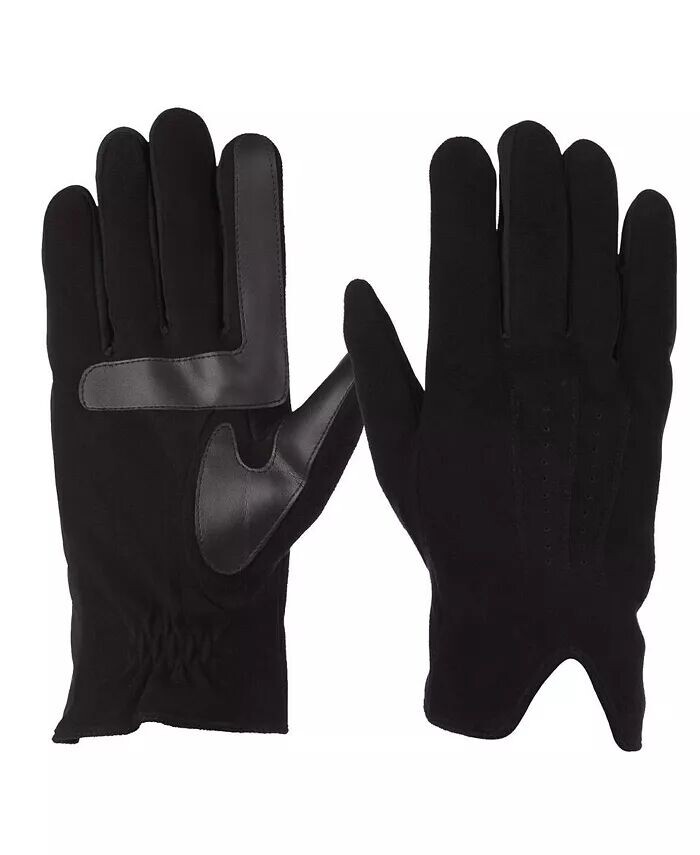 Мужские перчатки для сенсорных экранов из эластичной замши с тремя вытягиваниями Isotoner Signature, черный
Мужские перчатки для сенсорных экранов из эластичной замши с тремя вытягиваниями Isotoner Signature, черный