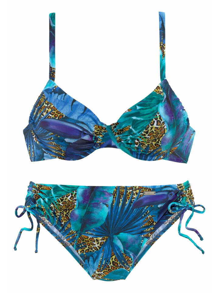 Комплект бикини LASCANA, цвет blau/bedruckt
Комплект бикини LASCANA, цвет blau/bedruckt