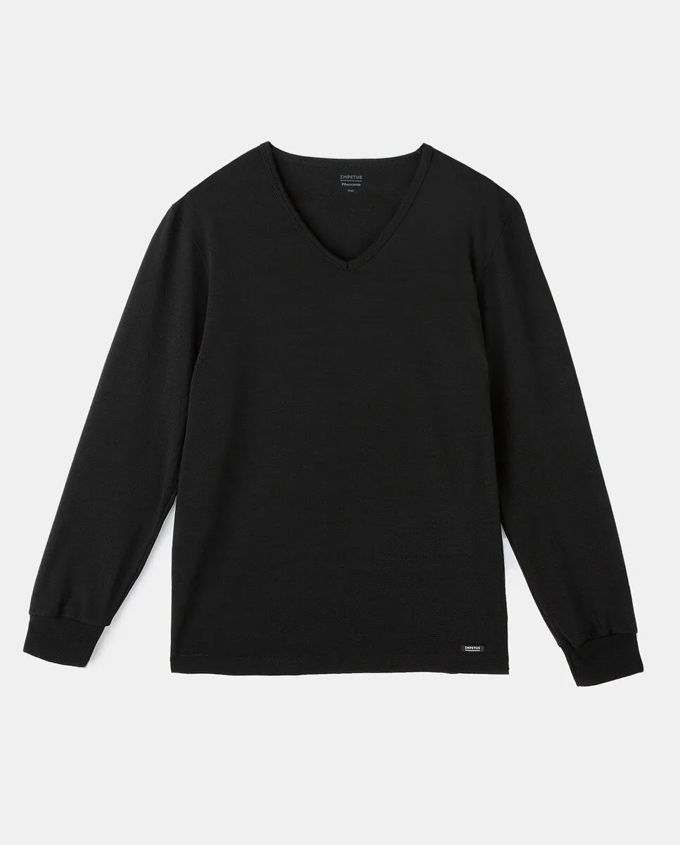 Мужская черная майка с длинным рукавом Impetus, чёрный
Мужская черная майка с длинным рукавом Impetus, чёрный
