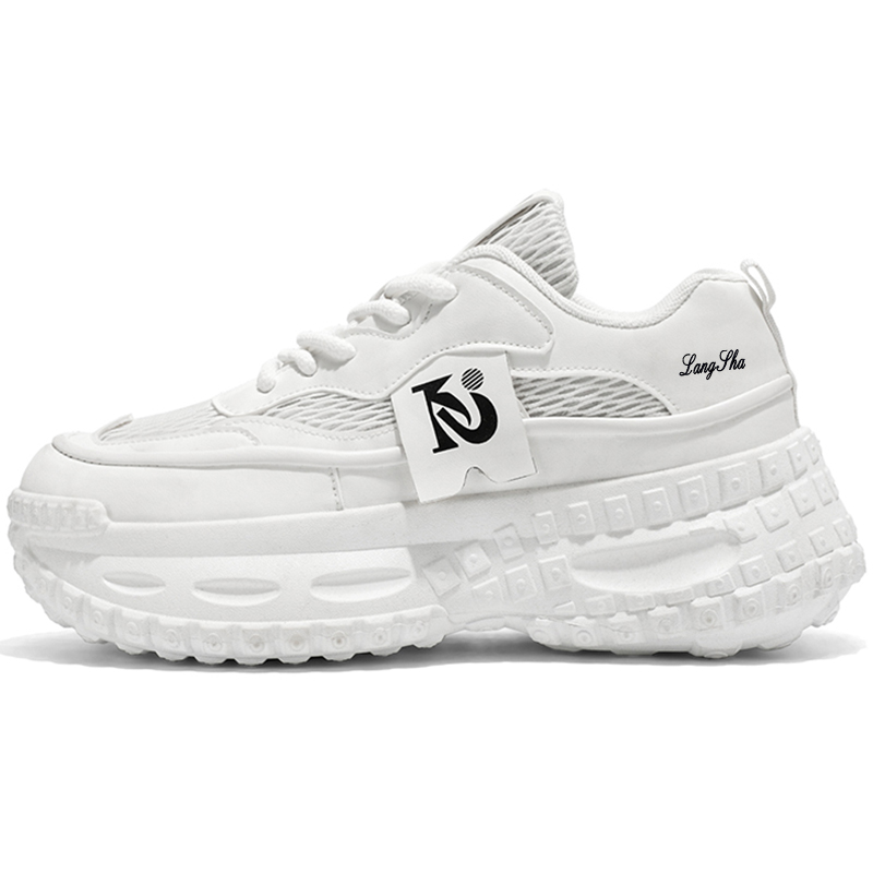 Кроссовки мужские, увеличивающие рост, с противоскользящей подошвой и износостойкими элементами Lanza, White 
Кроссовки мужские, увеличивающие рост, с противоскользящей подошвой и износостойкими элементами Lanza, White