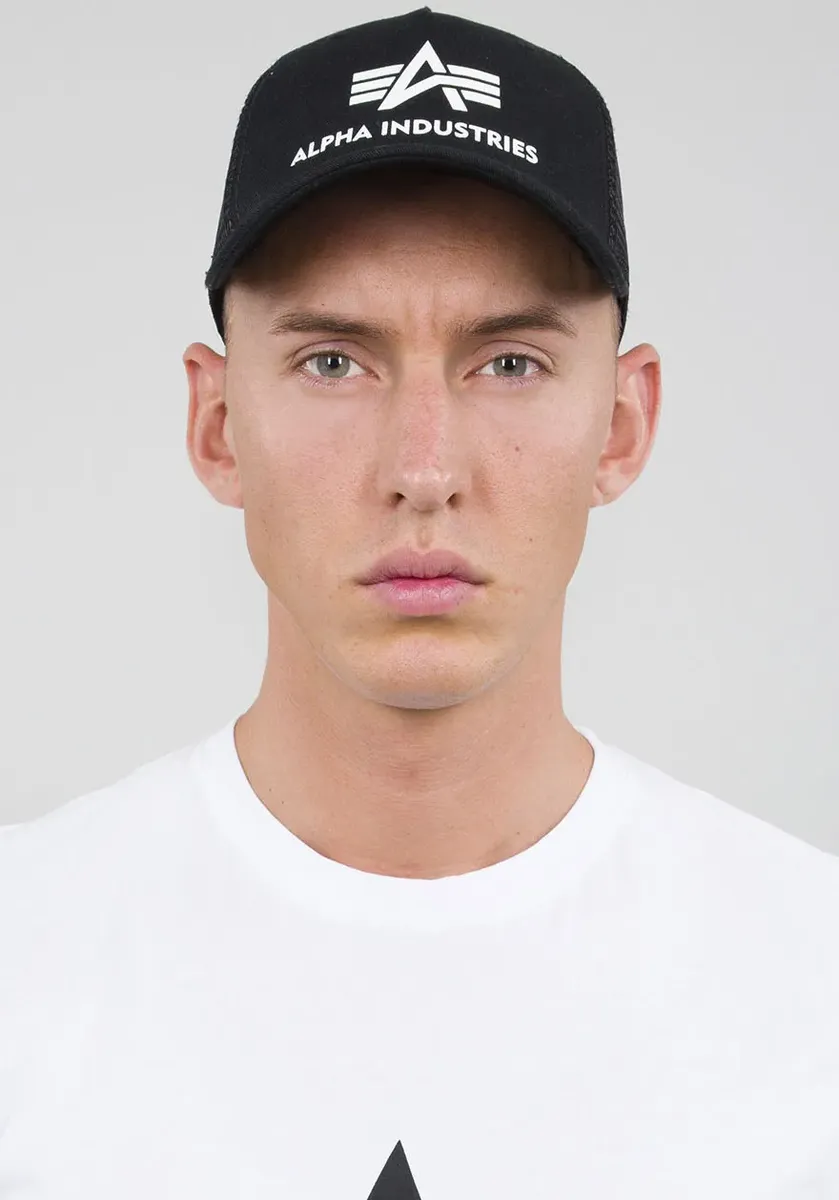 Кепка дальнобойщика Alpha Industries "Базовая кепка дальнобойщика", черный
Кепка дальнобойщика Alpha Industries "Базовая кепка дальнобойщика", черный