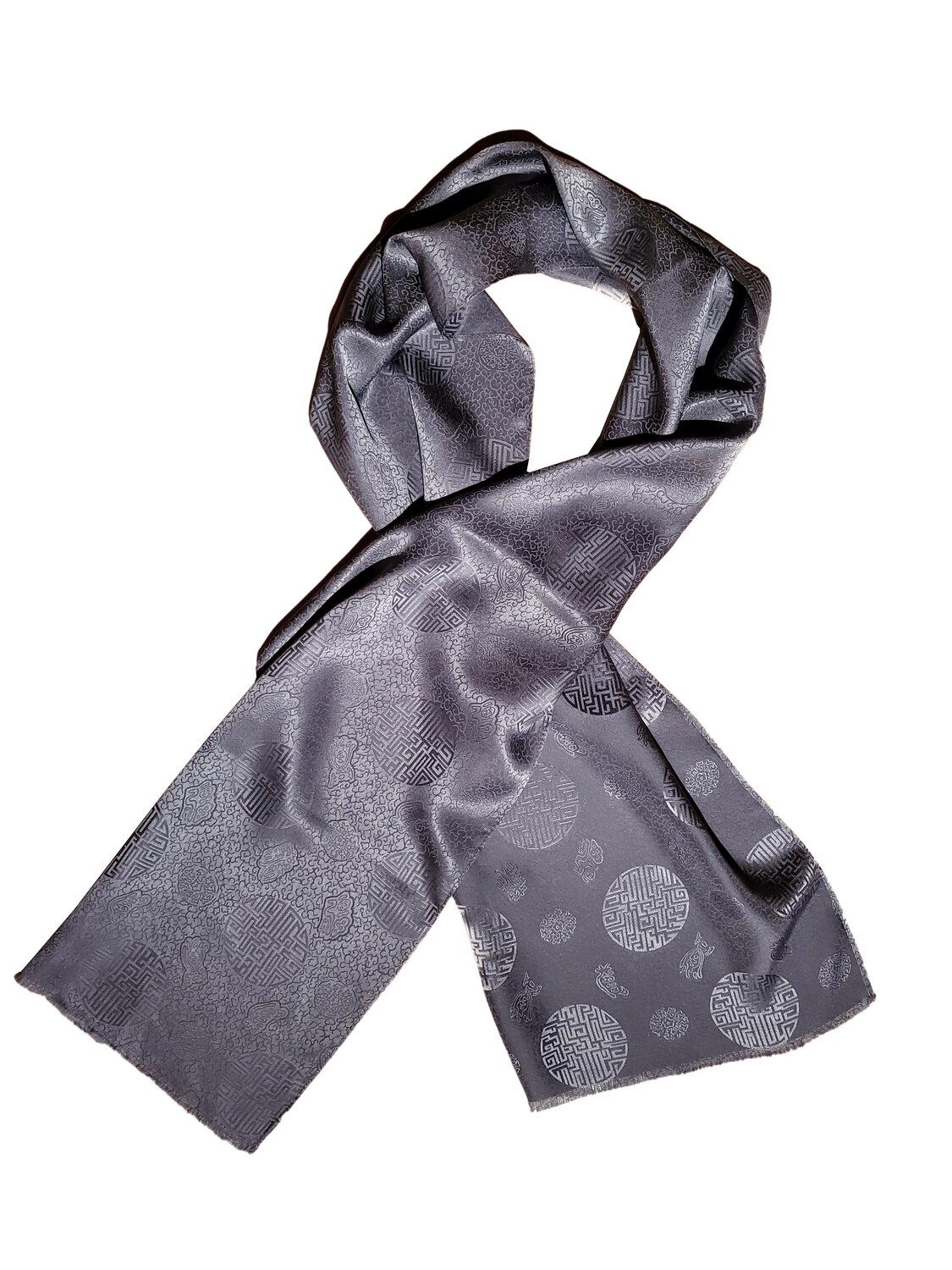 Posh Gear Шарф 'Satinecho' в сером цвете
Posh Gear Шарф 'Satinecho' в сером цвете