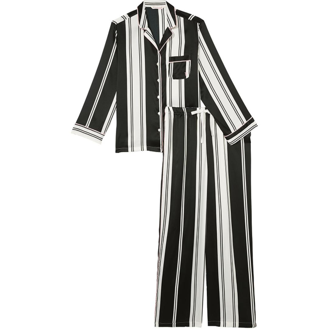 Пижамный комплект The Mix в черно-белую полоску Victoria's Secret
Пижамный комплект The Mix в черно-белую полоску Victoria's Secret