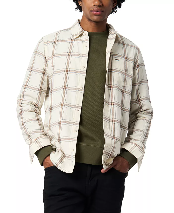 Мужская рубашка Sago Regular Fit в клетку Buffalo David Bitton, слоновая кость/кремовый
Мужская рубашка Sago Regular Fit в клетку Buffalo David Bitton, слоновая кость/кремовый