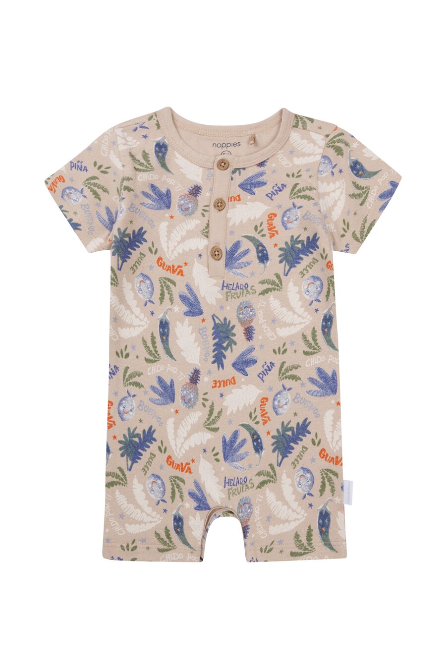 Комбинезон/боди Noppies Offida, бежевый/кремовый
Комбинезон/боди Noppies Offida, бежевый/кремовый