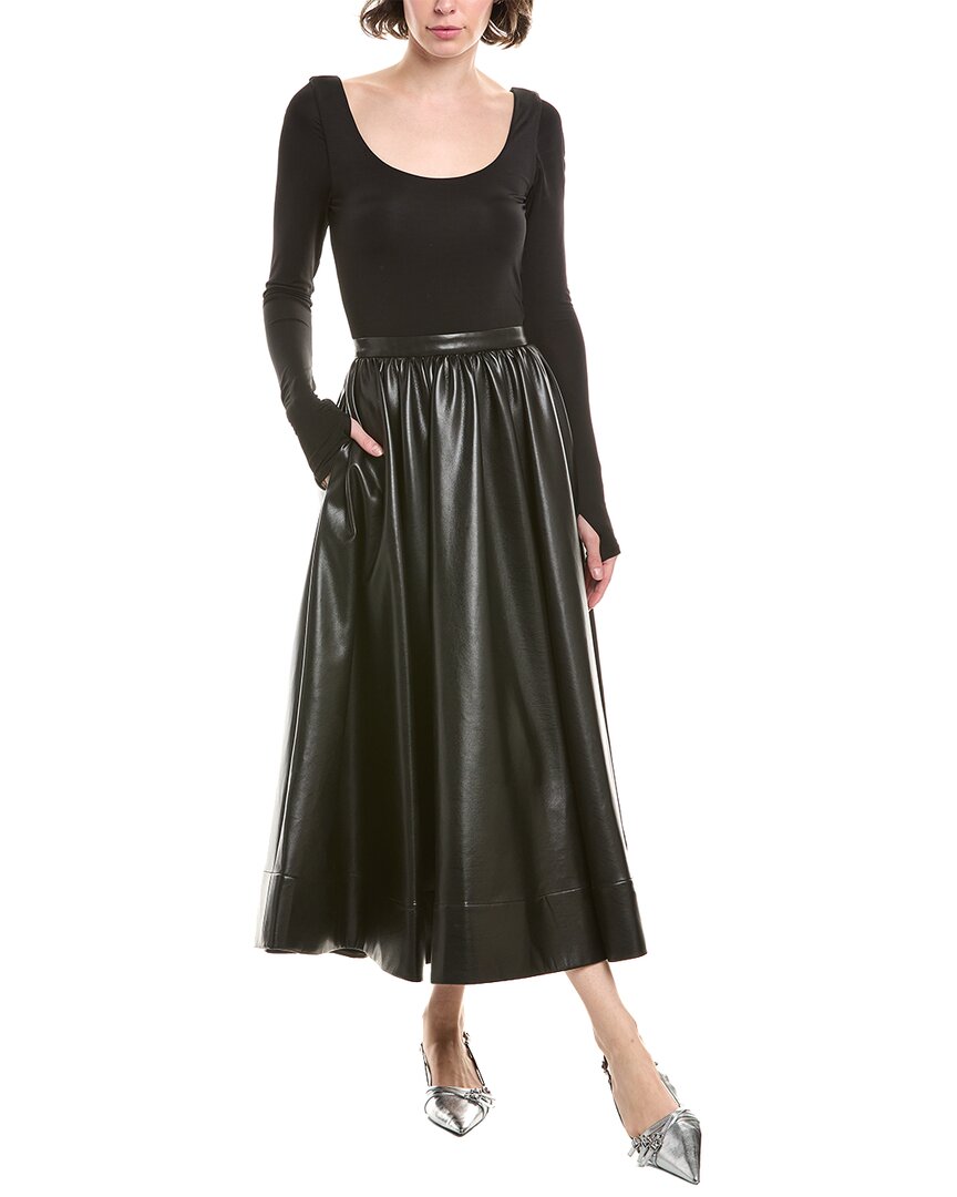 Alice + Olivia Платье миди с круглым вырезом, черный
Alice + Olivia Платье миди с круглым вырезом, черный