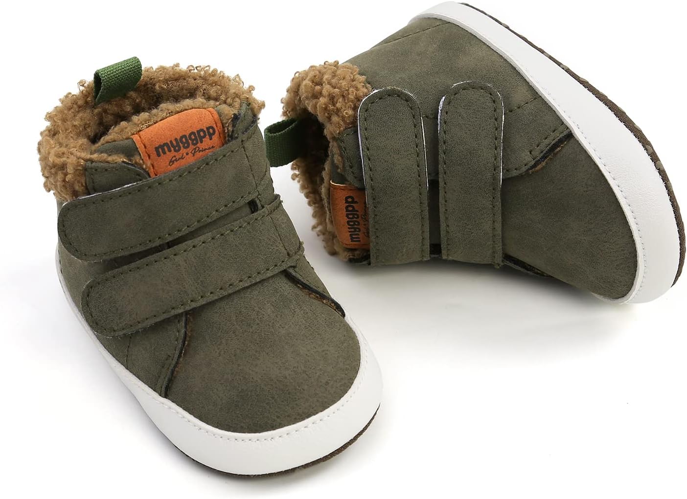 HsdsBebe Детские ботиночки на щиколотку для мальчиков и девочек, флисовые пинетки с противоскользящей резиновой подошвой, кроссовки для малышей, обувь для новорожденных для ходьбы и сна, A02/Green
HsdsBebe Детские ботиночки на щиколотку для мальчиков и девочек, флисовые пинетки с противоскользящей резиновой подошвой, кроссовки для малышей, обувь для новорожденных для ходьбы и сна, A02/Green