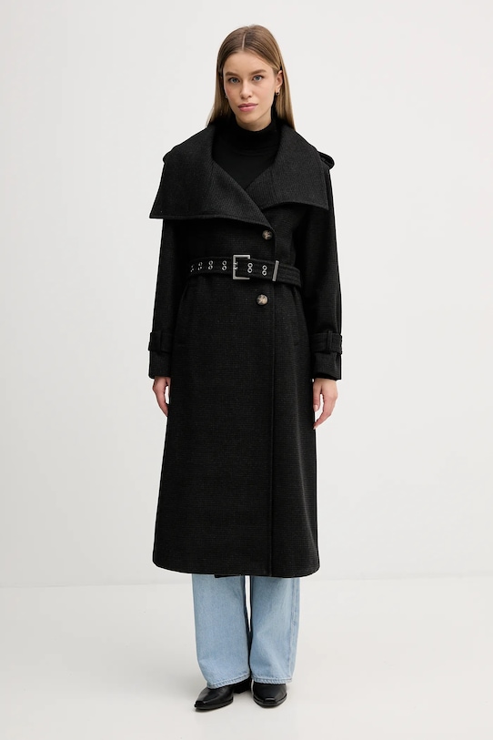 Пальто из шерсти Sisley, серый
Пальто из шерсти Sisley, серый