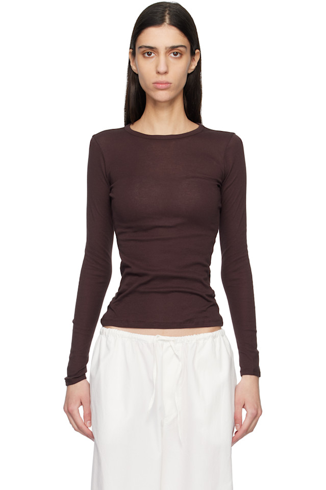 Flore Flore Коричневая футболка с длинными рукавами "Оливия", Коричневый, Flore Flore Коричневая футболка с длинными рукавами "Оливия"
Flore Flore Коричневая футболка с длинными рукавами "Оливия", Коричневый, Flore Flore Коричневая футболка с длинными рукавами "Оливия"