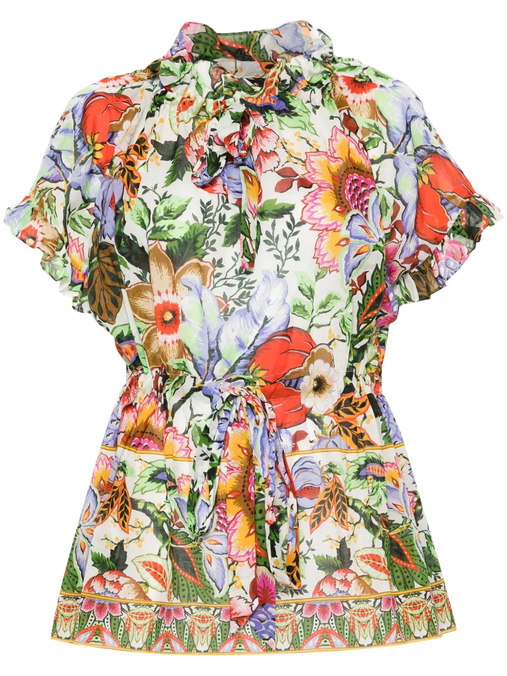 Блузка с цветочным принтом ETRO, синий
Блузка с цветочным принтом ETRO, синий