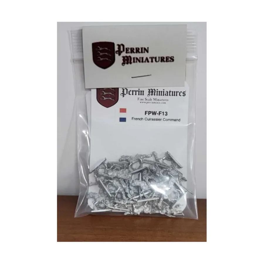Французский кирасир — командование, Historical Miniatures - Franco Prussian War (10mm) (Perrin Miniatures)