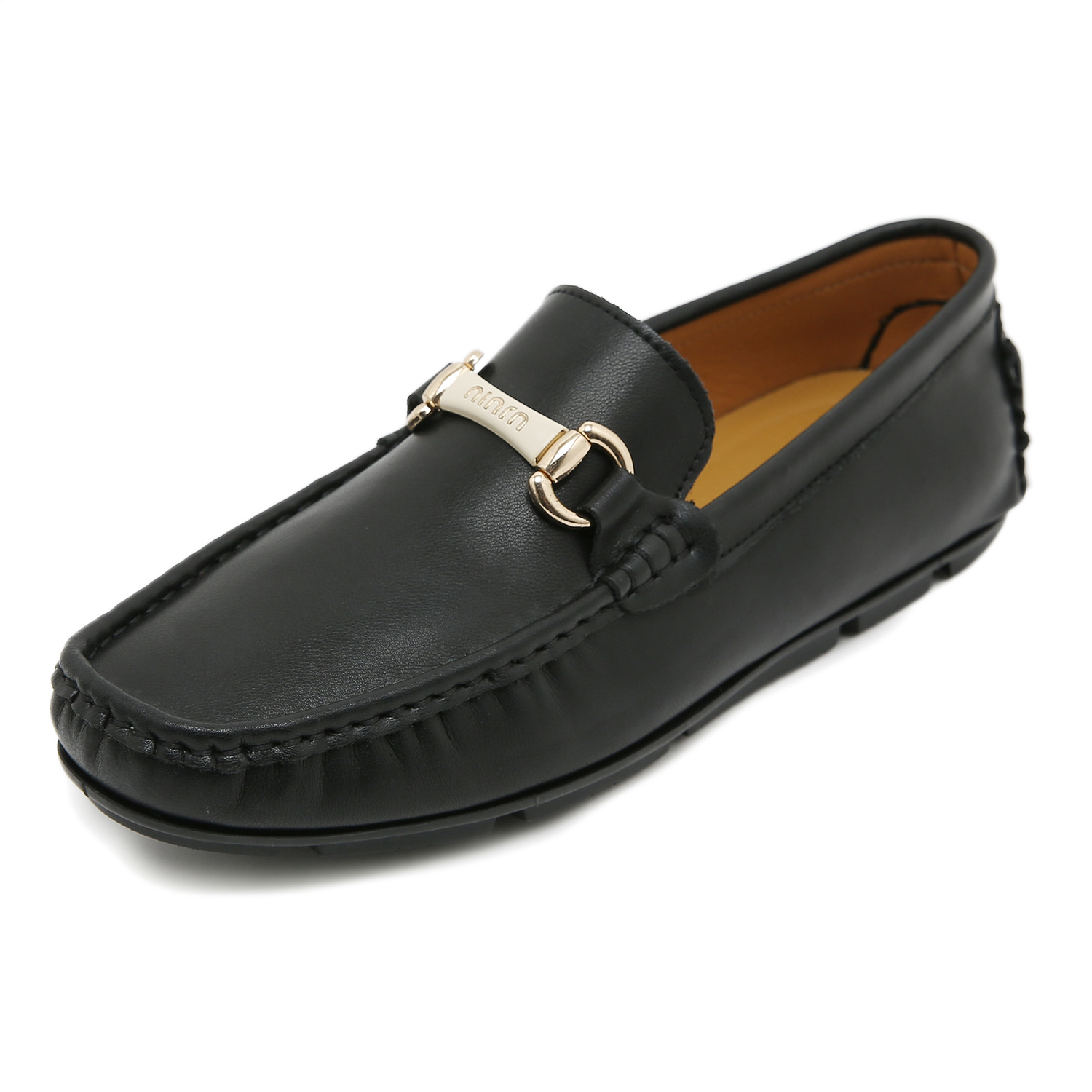 King Jinmai Мужские лоферы черные, цвет Black 
King Jinmai Мужские лоферы черные, цвет Black