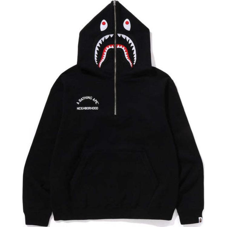 Бейп X Neighborhood худи с двусторонней молнией A BATHING APE, черный
Бейп X Neighborhood худи с двусторонней молнией A BATHING APE, черный