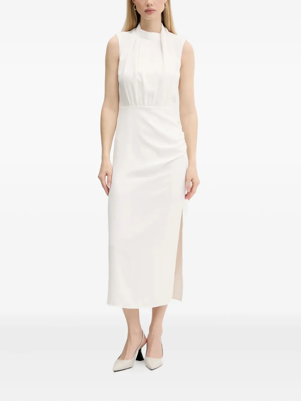 Платье миди с разрезом HUGO, белый
Платье миди с разрезом HUGO, белый