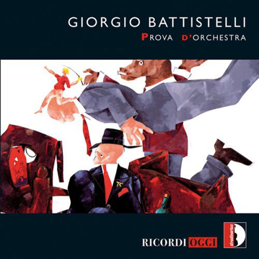 Диск CD Battistelli: Prova D'Orchestra - Giorgio Battistelli, Luca Pfaff, Flanders Opera Symphony Orchestra, Flanders Opera Choir
Диск CD Battistelli: Prova D'Orchestra - Giorgio Battistelli, Luca Pfaff, Flanders Opera Symphony Orchestra, Flanders Opera Choir