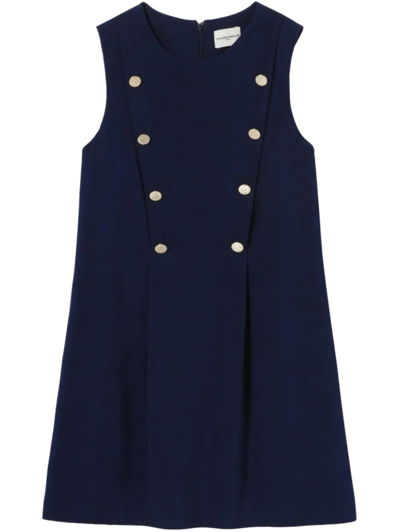 Claudie Pierlot платье со складками, синий
Claudie Pierlot платье со складками, синий