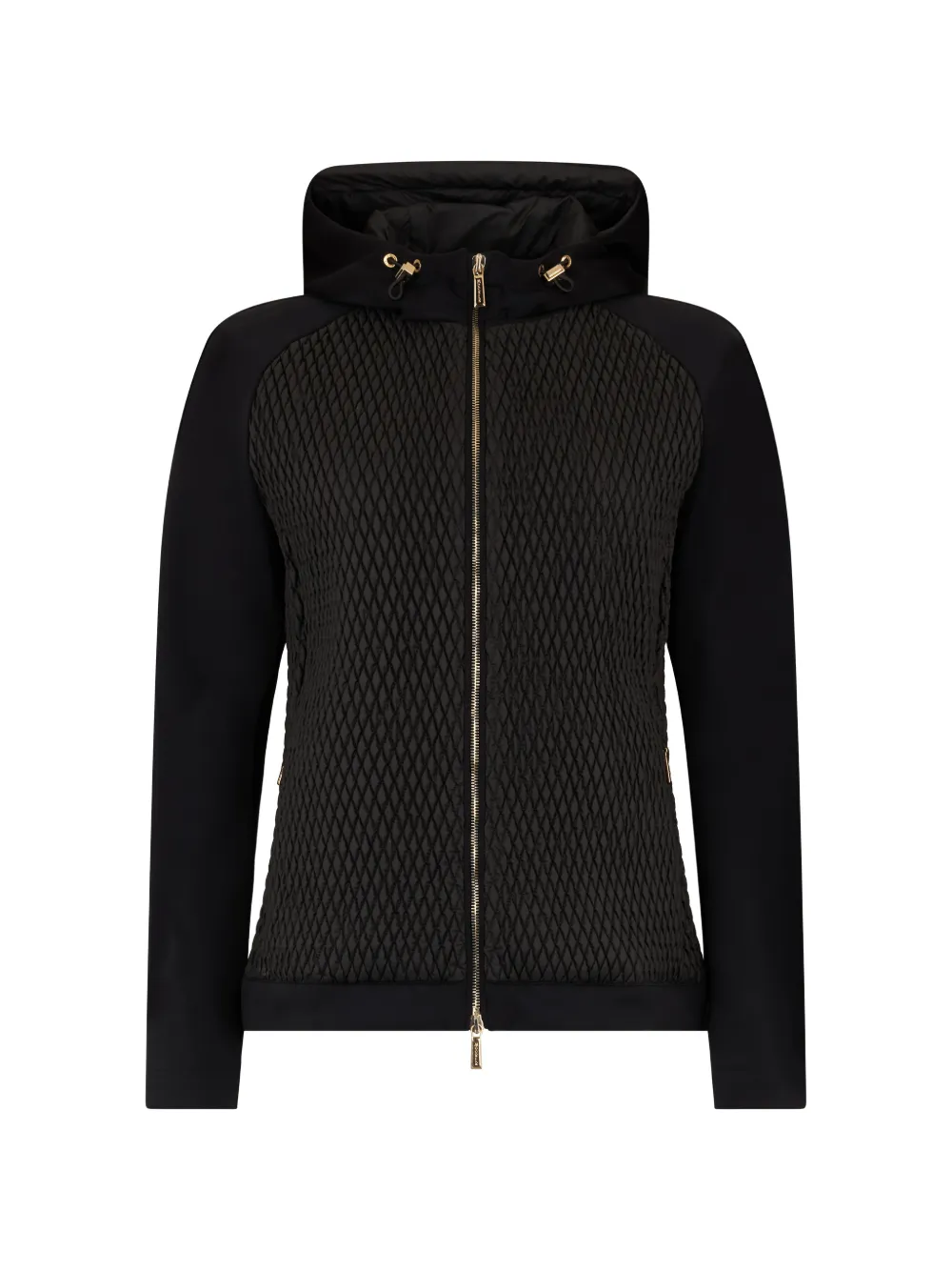 Стеганая куртка с капюшоном Moorer, черный
Стеганая куртка с капюшоном Moorer, черный