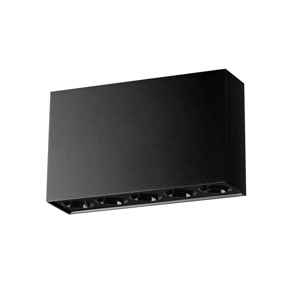Потолочный светильник SOLE черный светодиод 5xLED 11Вт алюминий 8,3x3,5x13,7см Sollux Lighting
Потолочный светильник SOLE черный светодиод 5xLED 11Вт алюминий 8,3x3,5x13,7см Sollux Lighting