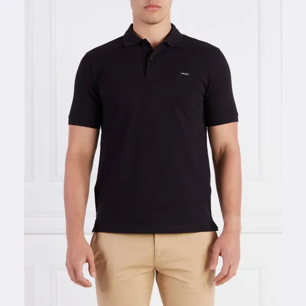 Облегающая рубашка-поло Calvin Klein, черный
Облегающая рубашка-поло Calvin Klein, черный