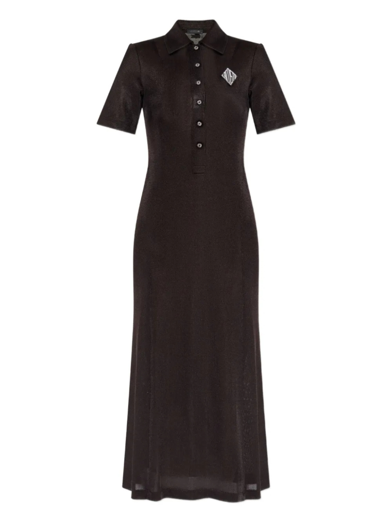 Платье с аппликацией логотипа Lacoste, коричневый
Платье с аппликацией логотипа Lacoste, коричневый