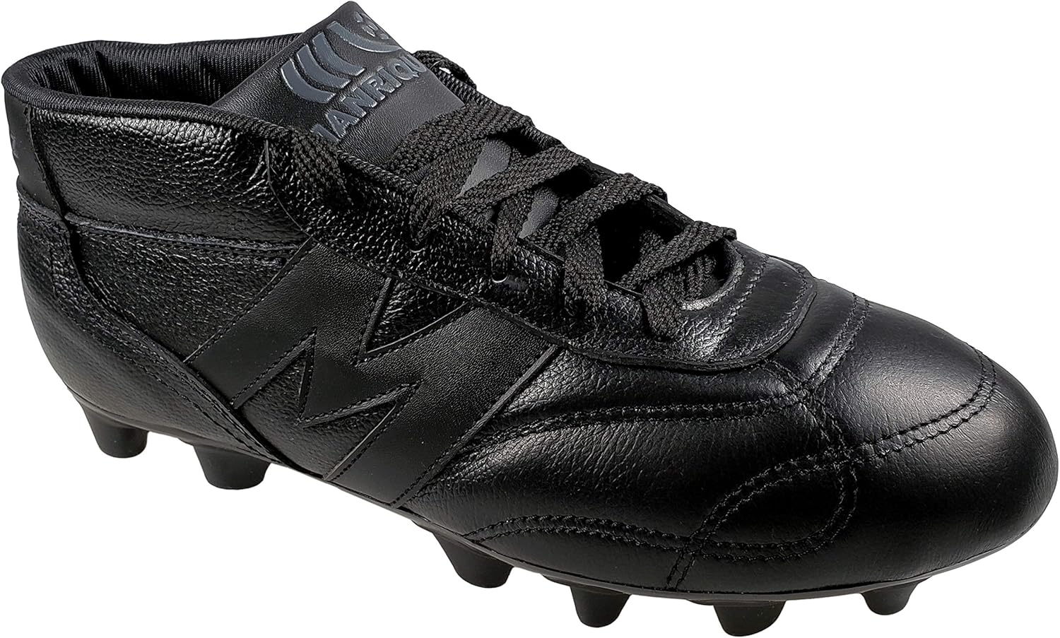 Футбольные бутсы Bota Vintage полностью черные, из натуральной кожи, для взрослых Manriquez
Футбольные бутсы Bota Vintage полностью черные, из натуральной кожи, для взрослых Manriquez