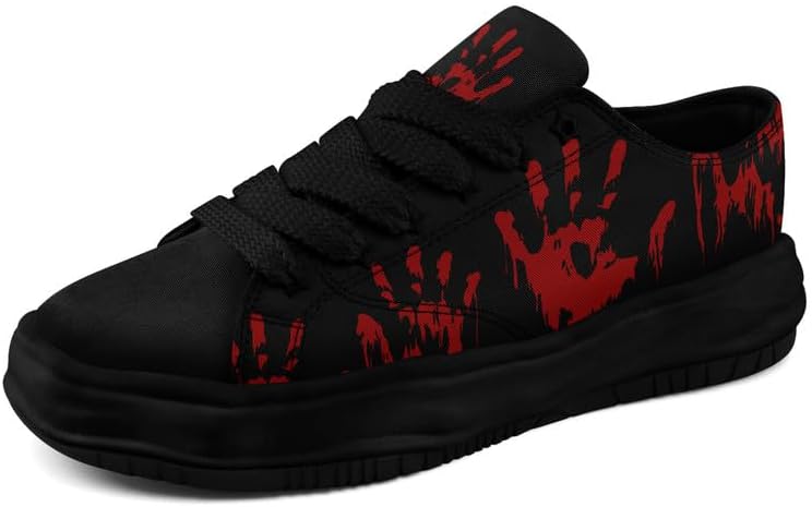 Кроссовки Halloween с тыквой и привидением AWSOLE, модные, унисекс, черный/красный
Кроссовки Halloween с тыквой и привидением AWSOLE, модные, унисекс, черный/красный