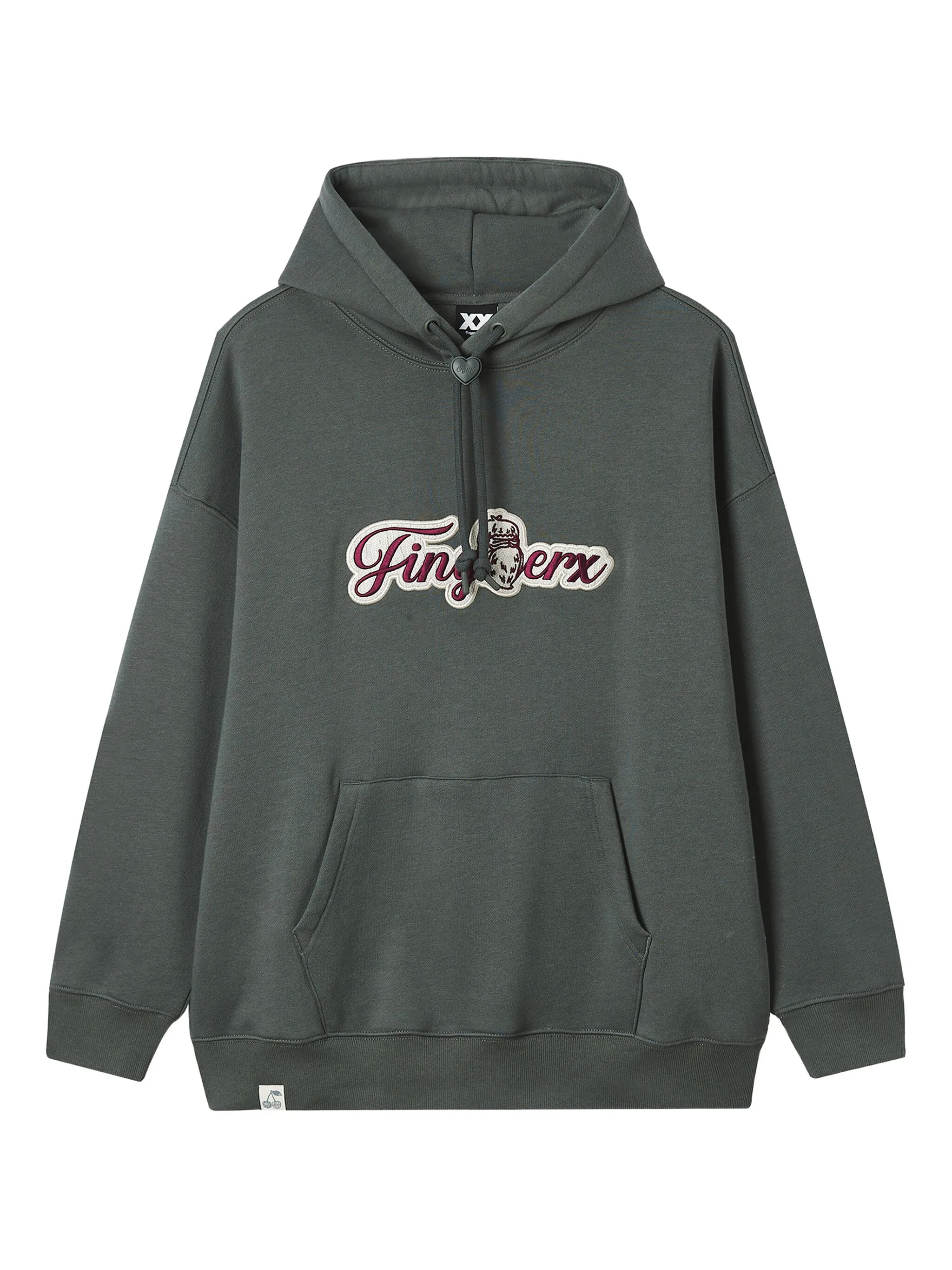 Худи с логотипом Fingercroxx, серый
Худи с логотипом Fingercroxx, серый