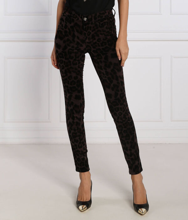 Брюки Slim fit Liu Jo, коричневый 
Брюки Slim fit Liu Jo, коричневый