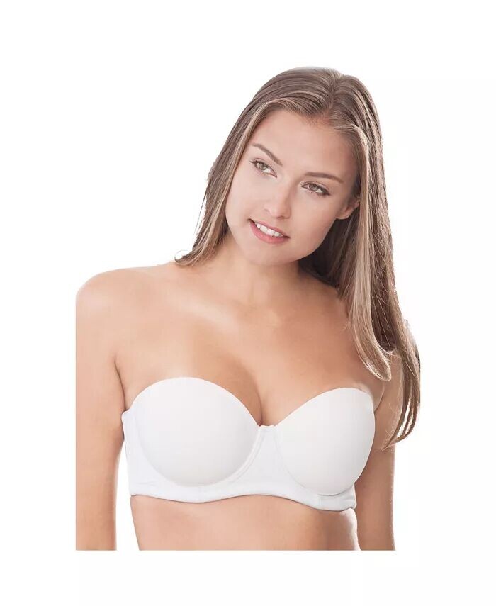 Женский бюстгальтер-трансформер на косточках больших размеров Comfort Choice, белый
Женский бюстгальтер-трансформер на косточках больших размеров Comfort Choice, белый
