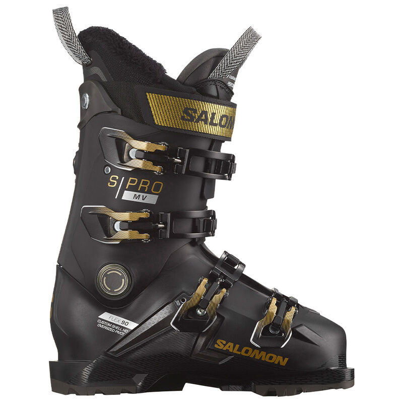 Женские трассовые ботинки S/Pro MV 90 GW Salomon, black/gold met/beluga
Женские трассовые ботинки S/Pro MV 90 GW Salomon, black/gold met/beluga