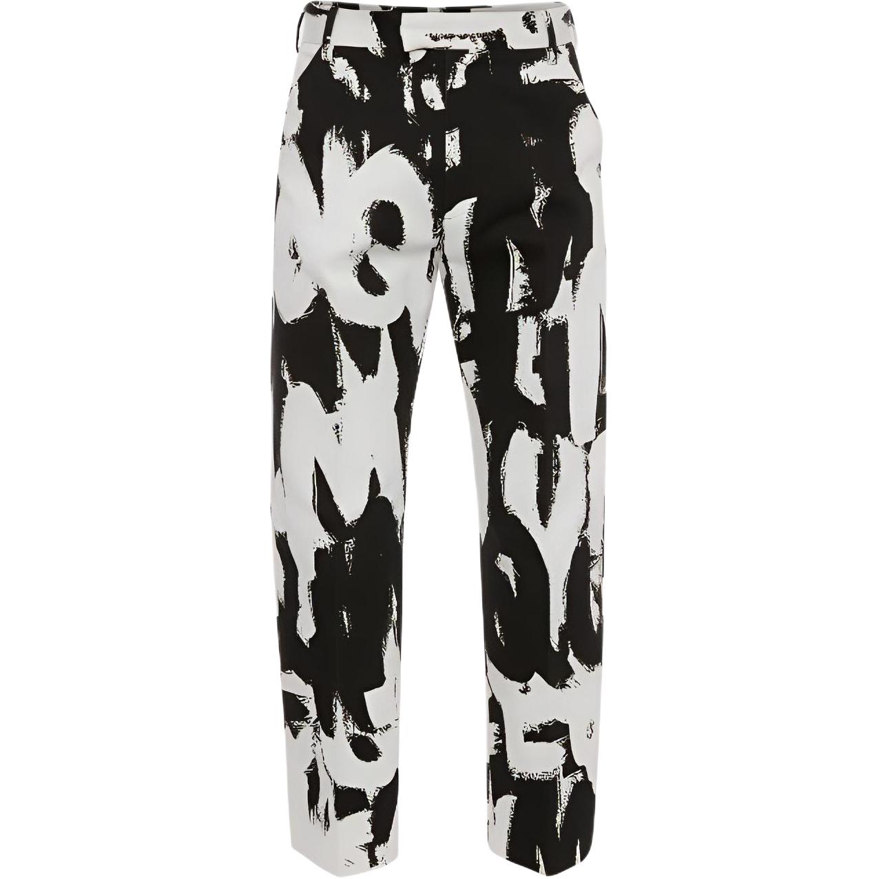 Graffiti print Straight leg Jeans Alexander McQueen, мультиколор
Graffiti print Straight leg Jeans Alexander McQueen, мультиколор