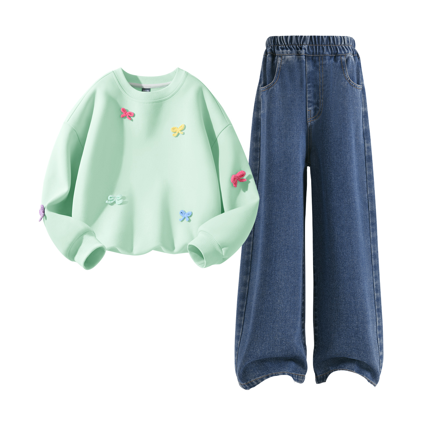 Детская повседневная спортивная одежда Disney, Solid Color Green+Solid Color Denim Blue
Детская повседневная спортивная одежда Disney, Solid Color Green+Solid Color Denim Blue