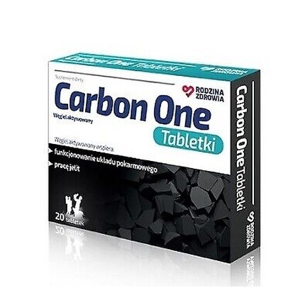 Родзина Здровия Carbon One 20 таблеток Silesian Pharma, Серый, Родзина Здровия Carbon One 20 таблеток Silesian Pharma
Родзина Здровия Carbon One 20 таблеток Silesian Pharma, Серый, Родзина Здровия Carbon One 20 таблеток Silesian Pharma